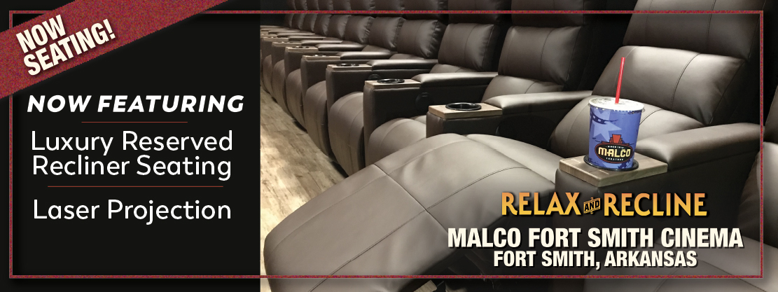 Fort Smith Cinema seating
